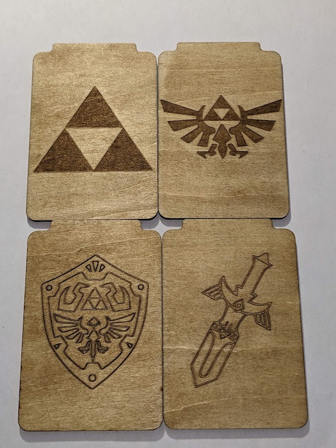 Legend of Zelda Card Dividers
