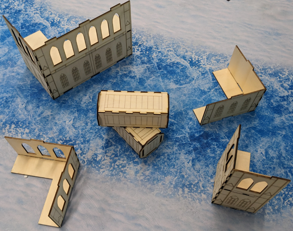 Modular Wargame Terrain Set - Half Table